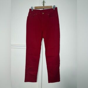 Ralph Lauren Vibrant Red Jeans size 6